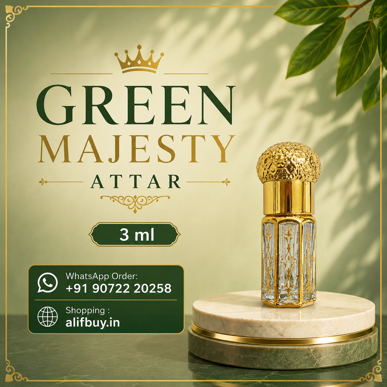 Green Magesty Attar