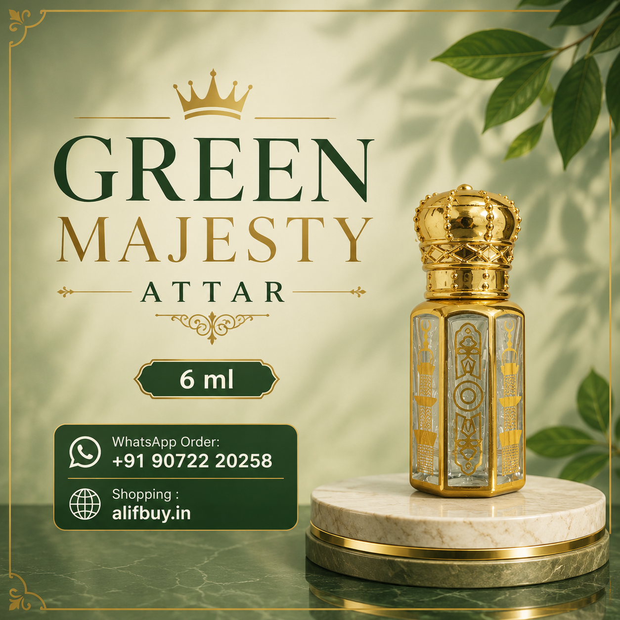 Green Magesty Attar