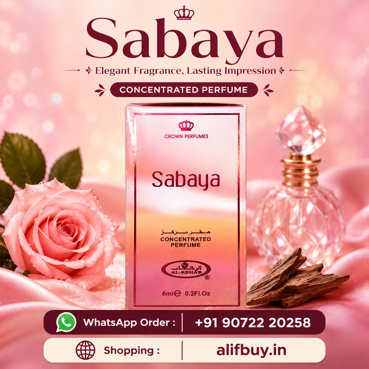 Sabaya 
Elegant Concentrated Perfume 6ml