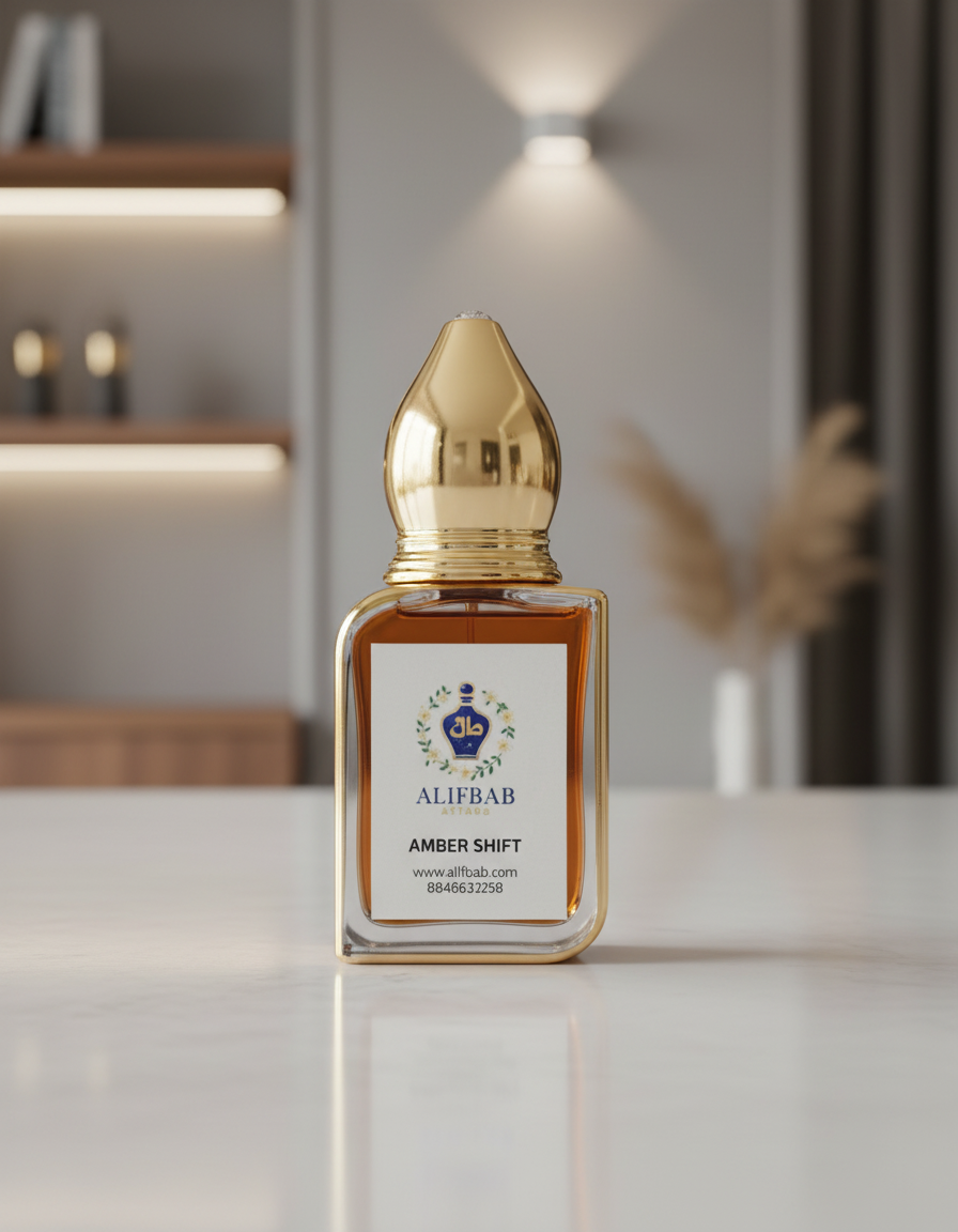 Alifbab Amber Shift Attar