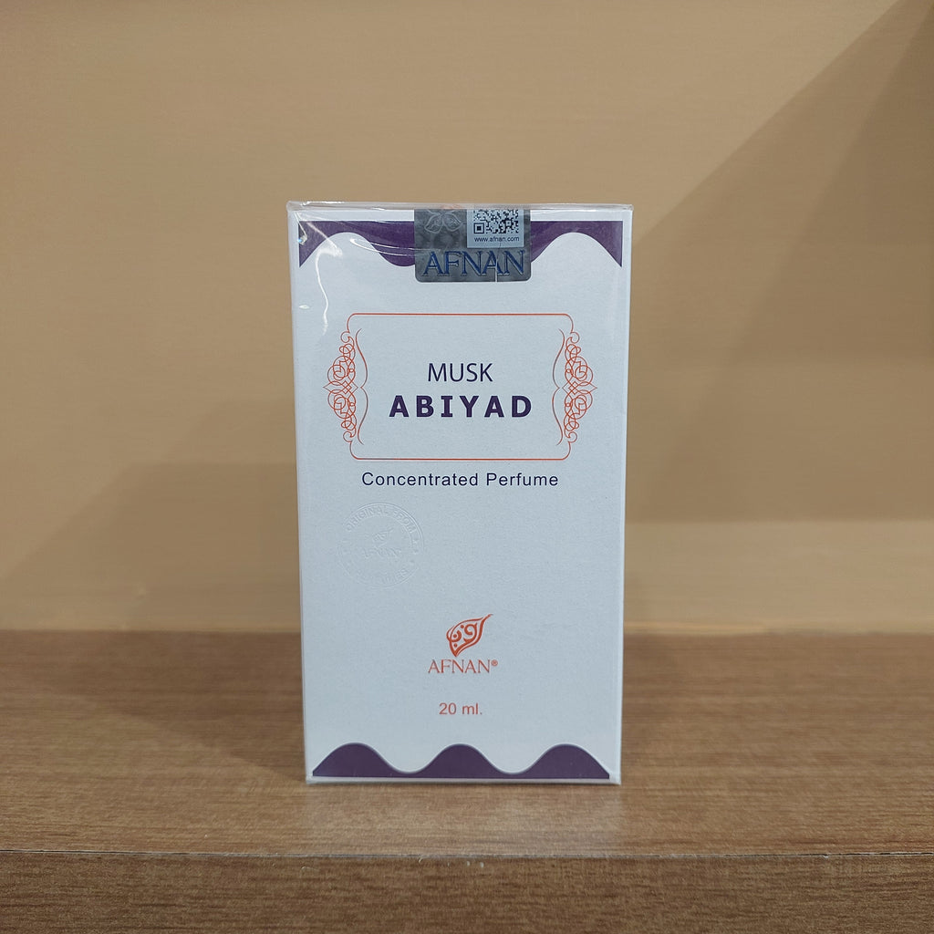 Musk Abiyad Concentrated Perfume Afnan 20ml