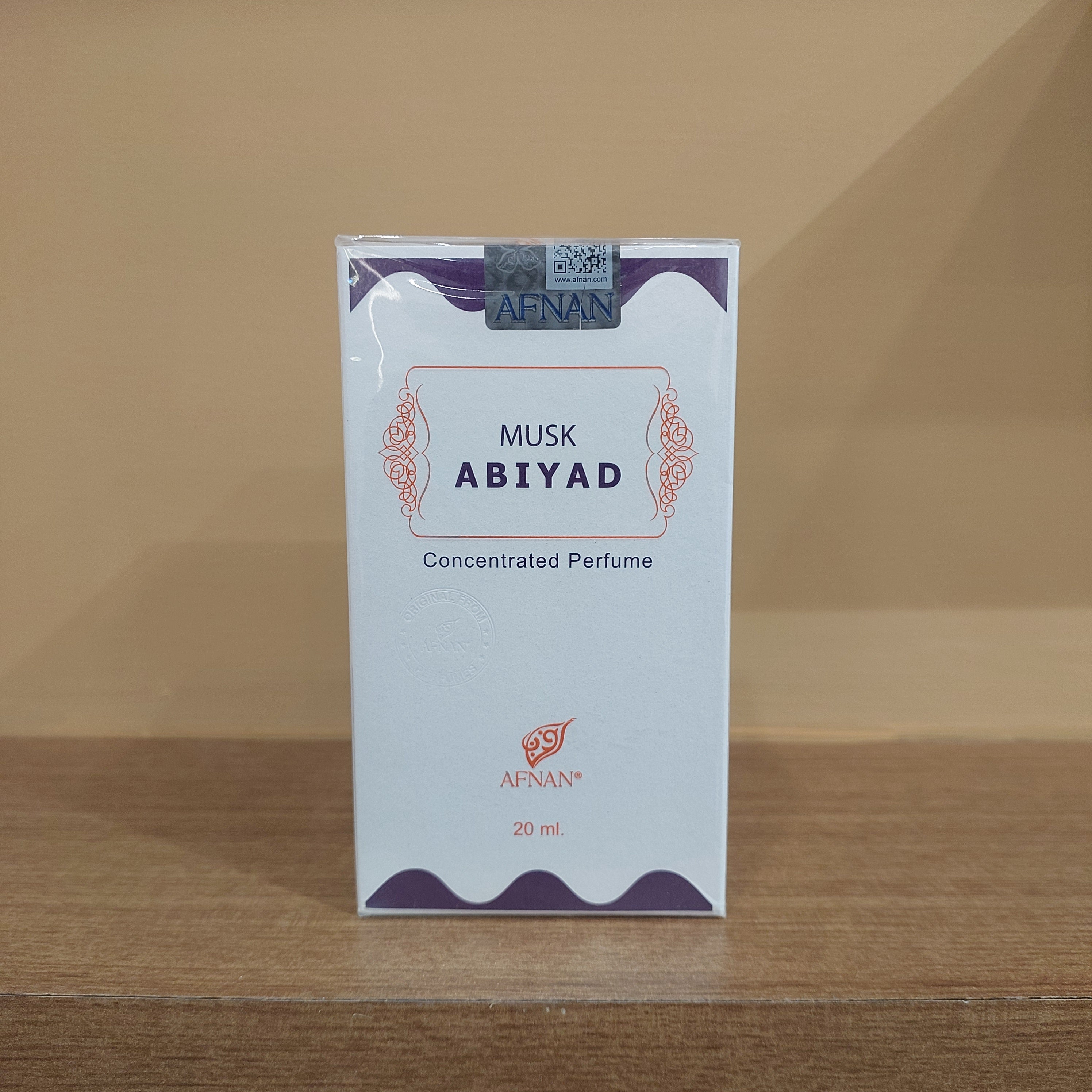 Musk Abiyad Concentrated Perfume Afnan 20ml