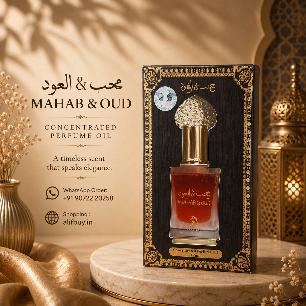Arabiyat Khashab & Oud 12ml Concentrated Perfume Oil (Attar)