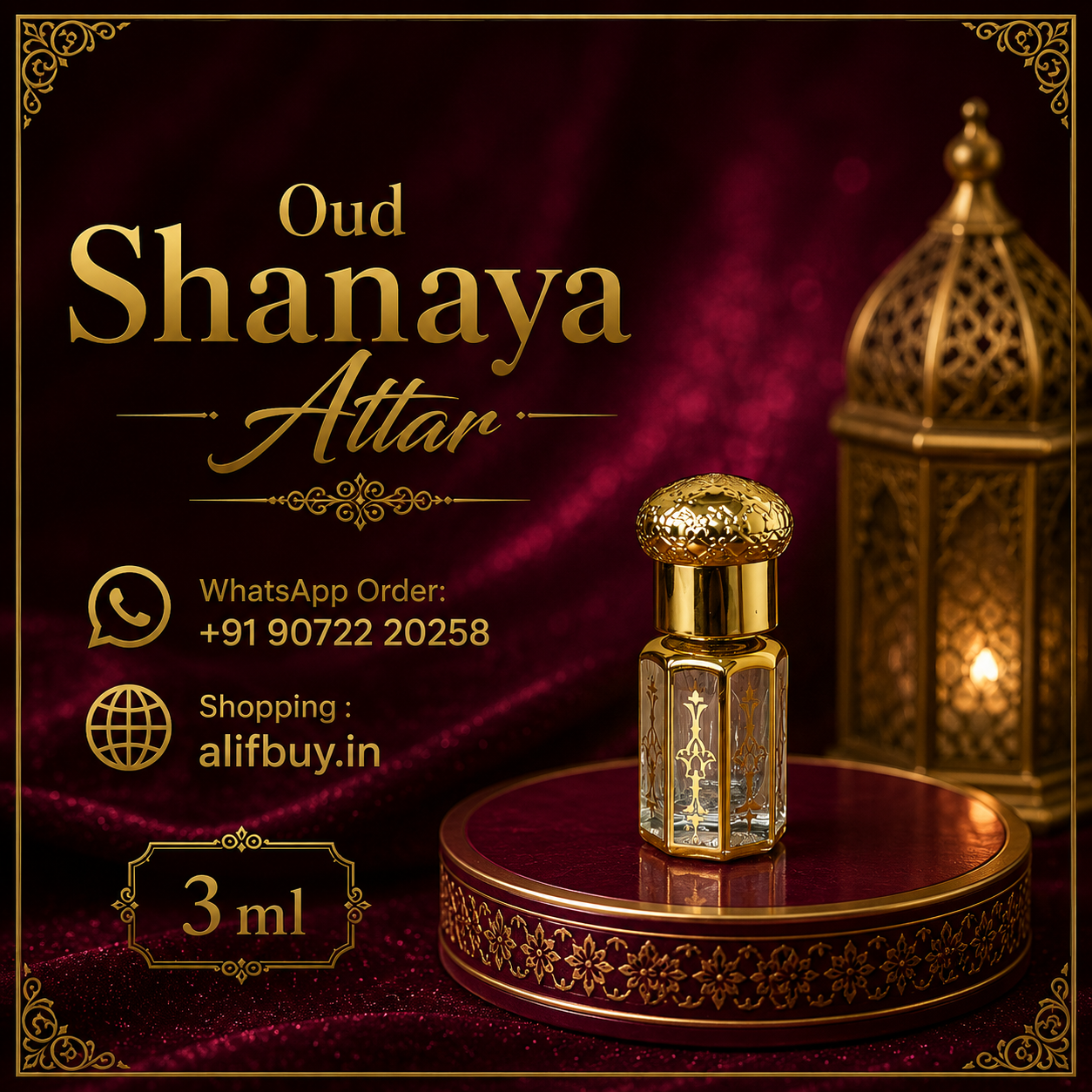 Oud Shanaya Attar
