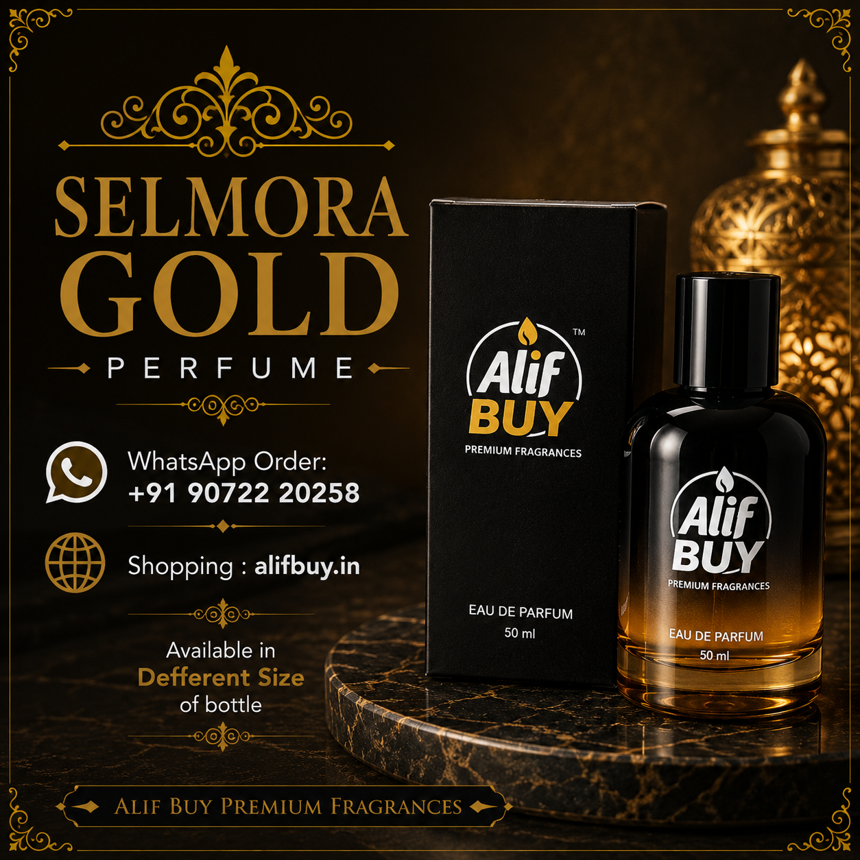 Selmora Gold Perfume