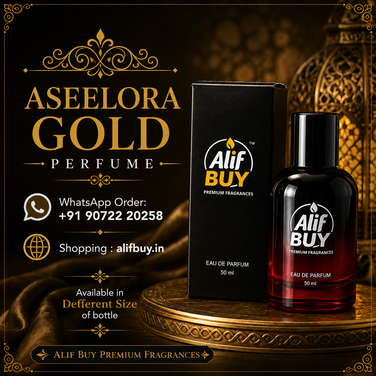 Aseelora Gold Perfume
