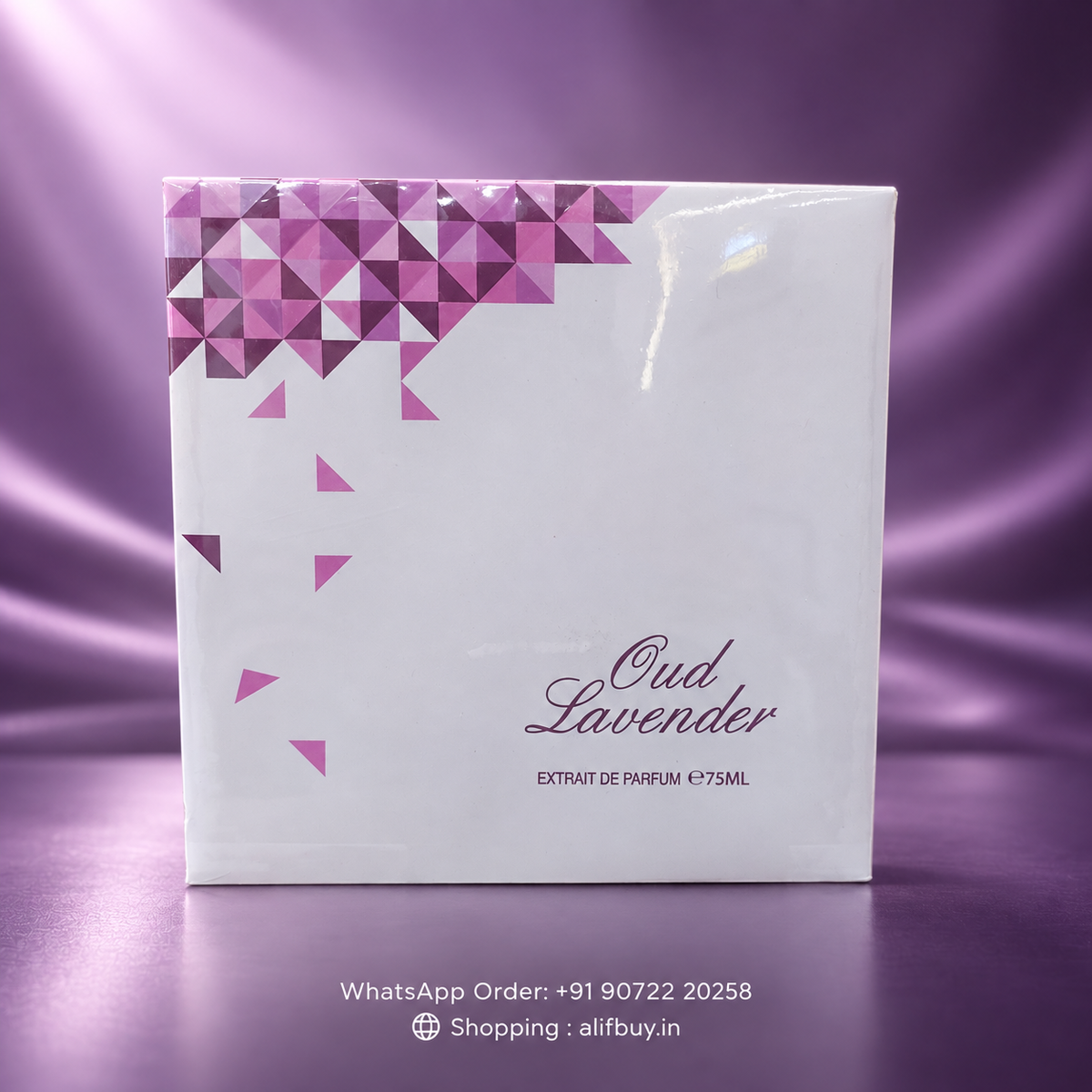 Oud Lavender Extrait de Parfum – 75 ml
From Ahmed Al Maghribi Perfumes