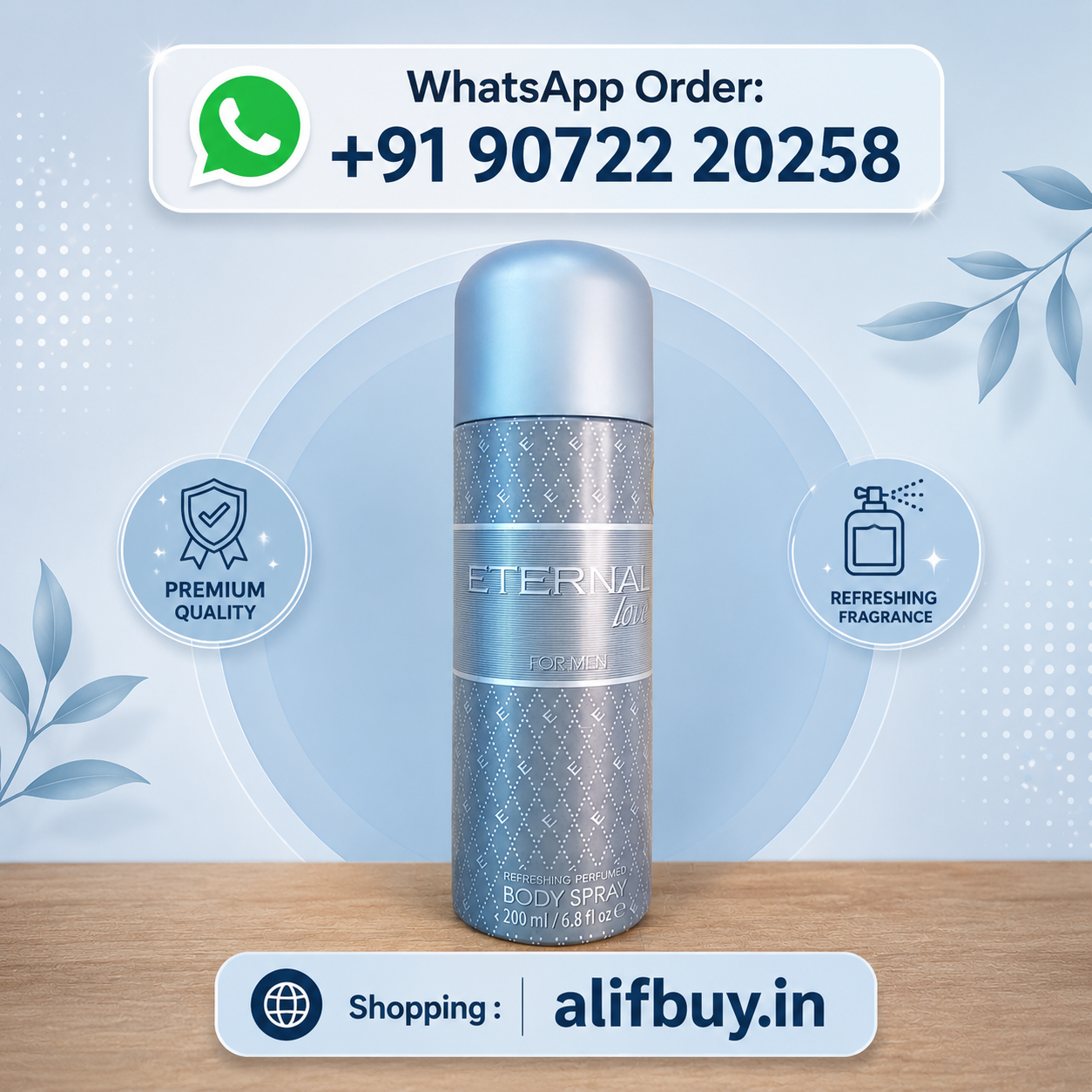 Eternal Love for Men-Body Spray 200 ml