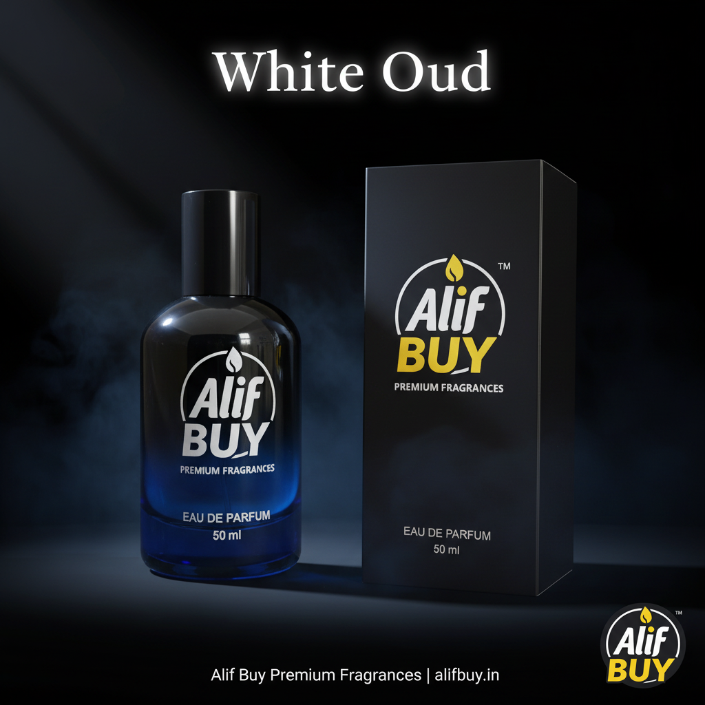 White Oud Perfume – Blue Bottle Dark Smoky