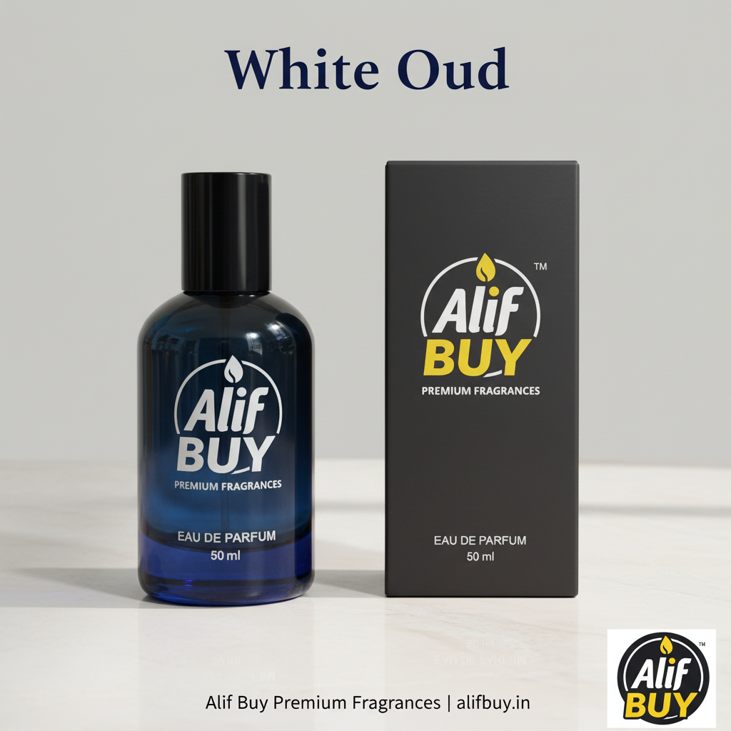 White Oud Perfume – Shopify Product Listing